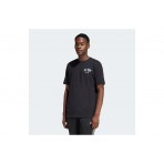 Adidas Performance Novelty Dart Graphic Ανδρικό Κοντομάνικο T-Shirt Μαύρο