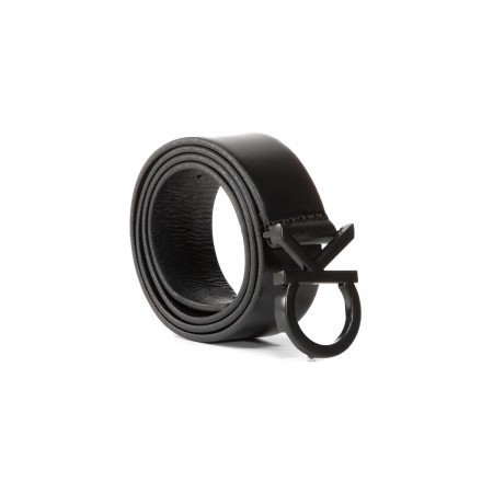Calvin Klein Buckle 35MM Ανδρική Casual Ζώνη Μαύρη