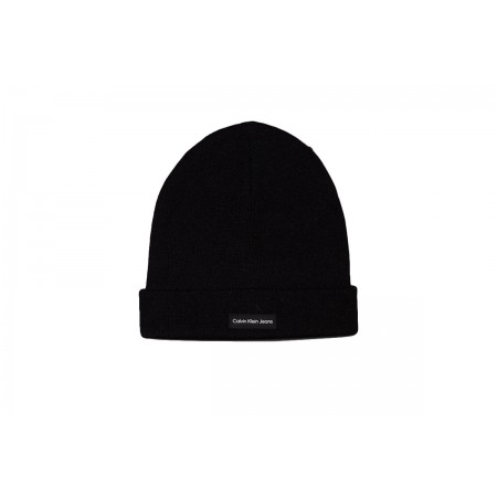 Calvin Klein Inst Patch Beanie Σκουφάκι Χειμερινό 