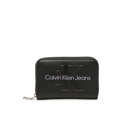 Calvin Klein Sculpted Med Zip Around Mono Πορτοφόλι 