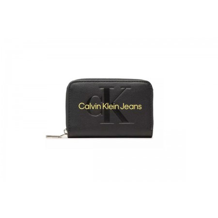 Calvin Klein Sculpted Med Zip Around Mono Πορτοφόλι 