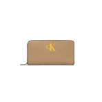 Calvin Klein Sleek Zip Around Solid Πορτοφόλι (K60K610346 PF2)