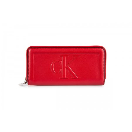 Calvin Klein Sculpted Zip Around Pipping Πορτοφόλι 