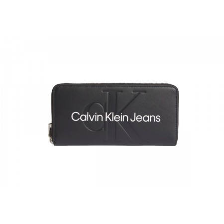 Calvin Klein Sculpted Zip Around Mono Πορτοφόλι 