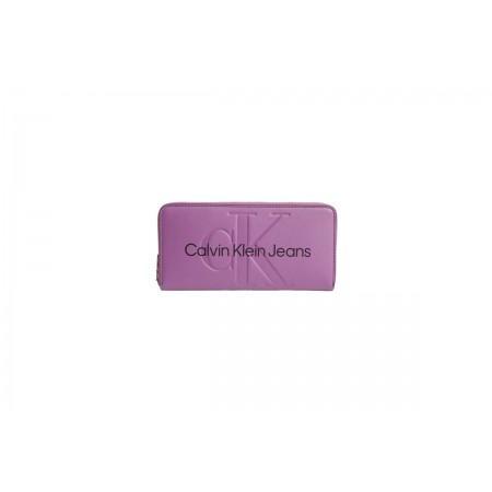 Calvin Klein Sculpted Zip Around Mono Πορτοφόλι 