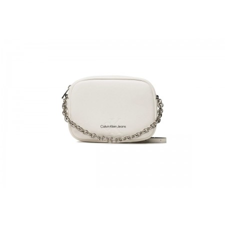 Calvin Klein Sculpted Camera Bag Chain Τσαντάκι Χιαστί - Ώμου 