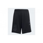 Adidas Performance Minecraft Training Παιδική Αθλητική Βερμούδα Μαύρη, Γκρι Σκούρο