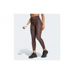 Adidas Performance Optime Essentials Workout Leopard Κολάν 7-8 Γυναικείο (KA6346)
