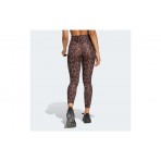 Adidas Performance Optime Essentials Workout Leopard Κολάν 7-8 Γυναικείο (KA6346)