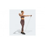 Adidas Performance Optime Essentials Workout Leopard Κολάν 7-8 Γυναικείο (KA6346)