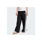 Adidas Performance 3-Stripes Fleece Γυναικείο Παντελόνι Φόρμας