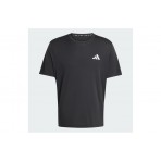 Adidas Performance Adi365 Running Essentials Ανδρικό Κοντομάνικο T-Shirt Μαύρο