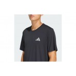 Adidas Performance Adi365 Running Essentials Ανδρικό Κοντομάνικο T-Shirt Μαύρο