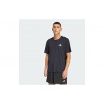 Adidas Performance Adi365 Running Essentials Ανδρικό Κοντομάνικο T-Shirt Μαύρο