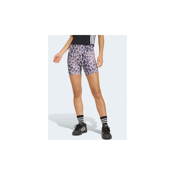 Adidas Performance Allover Print Κολάν Κοντό Γυναικείο (KB8185)