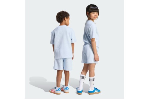 Adidas Originals Loose Waffle Σετ Με Σορτς Παιδικό (KC8083)
