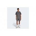 Adidas Performance Future Icons 3-Stripes Ανδρική Αθλητική Βερμούδα Γκρι Σκούρο, Μαύρη