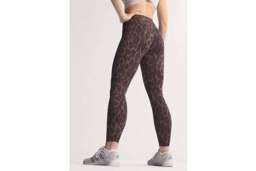 Adidas Performance Optime Leopard Γυναικείο Κολάν 7/8 Λεοπάρ
