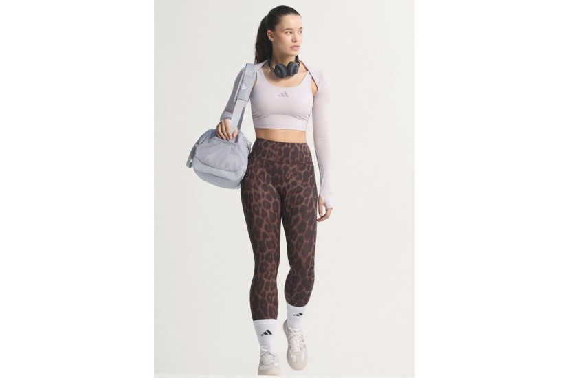 Adidas Performance Optime Leopard Γυναικείο Κολάν 7/8 Λεοπάρ