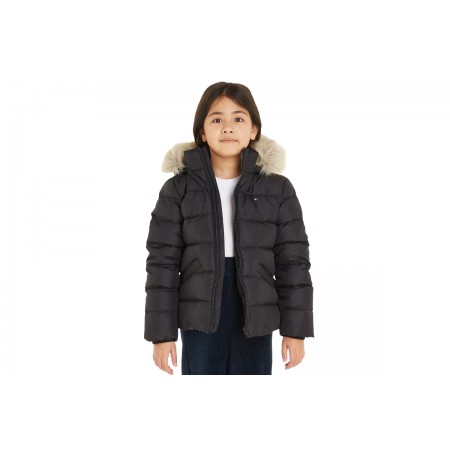 Tommy Jeans Essential Down Fur Hood Jacket Μπουφάν Puffer 