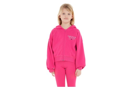 Tommy Jeans Script Zip Ζακέτα Βαμβακερή (KG0KG07591 TP1)