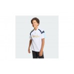 Adidas Performance House Of Tiro Παιδικό Κοντομάνικο T-Shirt Λευκό, Μπεζ, Μπλε Σκούρο, Γαλάζιο