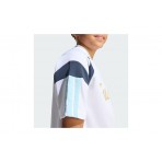 Adidas Performance House Of Tiro Παιδικό Κοντομάνικο T-Shirt Λευκό, Μπεζ, Μπλε Σκούρο, Γαλάζιο