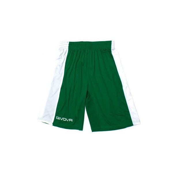 Givova Kit Power Shorts (KITB05 SHORTS GREEN-WHITE)