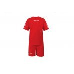 Givova Kit Givova Mc Σετ Αθλητικής Εμφάνισης (KITC48 RED)