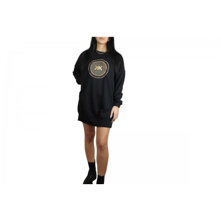 Kendall + Kylie W Art Patch Oversized College Dress 