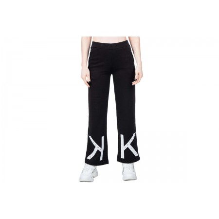 Kendall + Kylie W Straight Fit Logo Sweatpants Παντελόνι Φόρμας 