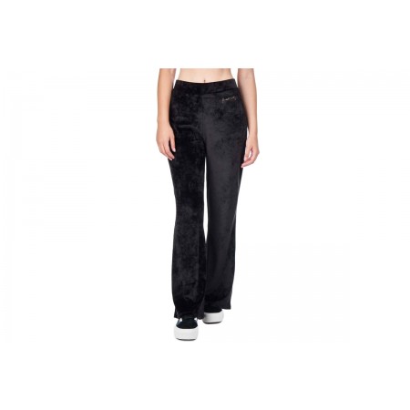 Kendall + Kylie W Velour High Rise Flare Pants Παντελόνι Φόρμας 