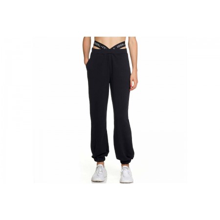 Kendall + Kylie W Strap High Rise Sweatpants Παντελόνι Φόρμας Γυναικείο 