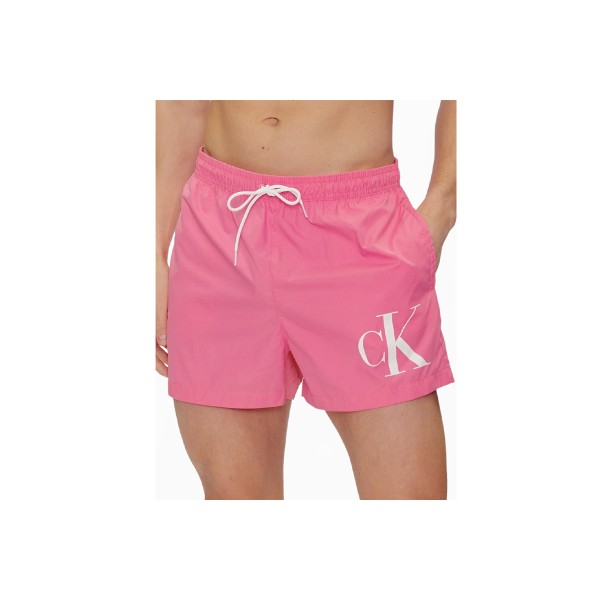 Calvin Klein Drawstring Μαγιό Σορτς Ανδρικό (KM0KM00967 TFZ)