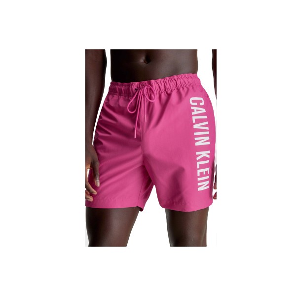 Calvin Klein Medium Drawstring Μαγιό Σορτς Ανδρικό (KM0KM01004 T9Z)