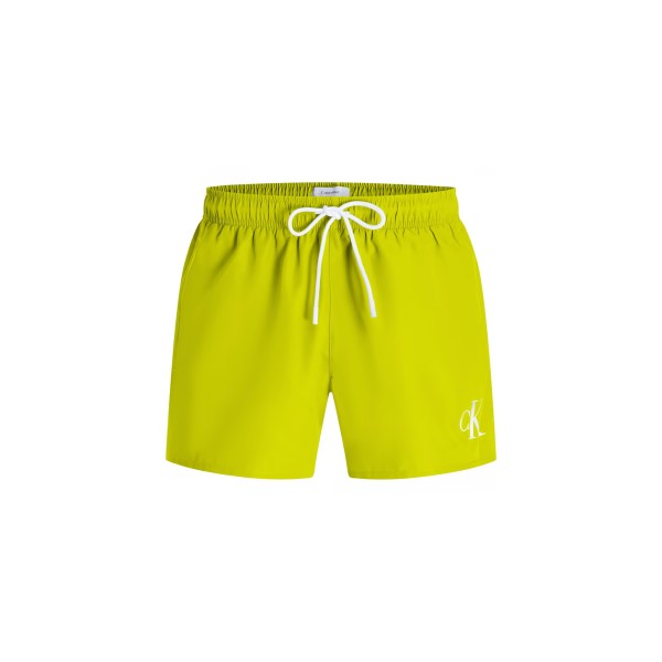 Calvin Klein Monogram Drawstring Μαγιό Σορτς Ανδρικό (KM0KM01099 LRF)