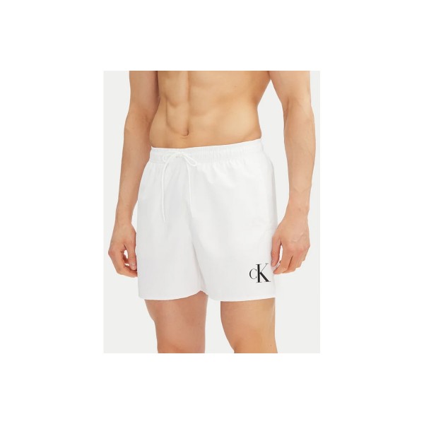 Calvin Klein Monogram Medium Drawspring Μαγιό Σορτς Ανδρικό (KM0KM01101 YCD)