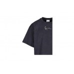 Karl Kani Small Signature Heavy Ανδρικό Κοντομάνικο T-Shirt Μαύρο