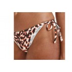 Calvin Klein String Side Tie Print Μαγιό Bikini Bottom Γυναικείο (KW0KW01862 0HE)