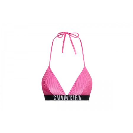 Calvin Klein Triangle-Rp Μαγιό Bikini Top 