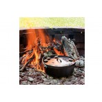 Lodge Cast Iron Camp Dutch Oven 5.68L Κατσαρόλα (L12CO3)