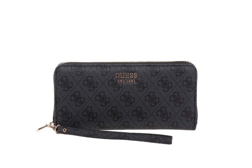 Guess Brenton 4G Logo Maxi Πορτοφόλι (LG9648146 COAL LOGO)