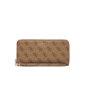 Guess Brenton 4G Logo Maxi Πορτοφόλι (LG9648146 LATTE LOGO)
