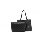 Guess Brenton 4G Logo Eco Τσάντα Shopper (LG964823 COAL LOGO)