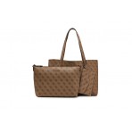 Guess Brenton Τσάντα Shopper (LG964823 LATTE LOGO)