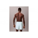 Calvin Klein Monogram Medium Drawstring Ανδρικό Μαγιό Σορτς Άκουα