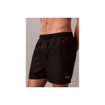 Calvin Klein Monogram Medium Drawstring Ανδρικό Μαγιό Σορτς Μαύρο