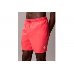 Calvin Klein Monogram Medium Drawstring Μαγιό Σορτς Ανδρικό (LV00N61045 XKP)