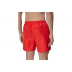 Calvin Klein Intense Power Medium Drawstring Ανδρικό Μαγιό Σορτς Κόκκινο, Λευκό