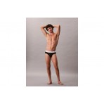 Calvin Klein Icon Cotton Stretch Ανδρικά Εσώρουχα Σλιπ 3-Τεμάχια